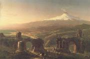 Thomas Cole Mount Etna from Taormina (mk13) Spain oil painting artist